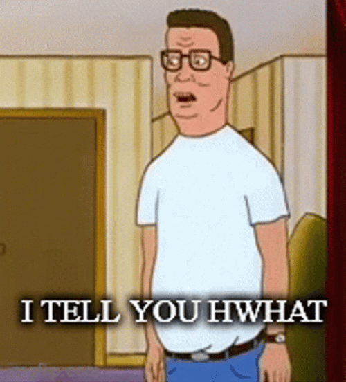 King Of The Hill Hank Lecture GIF