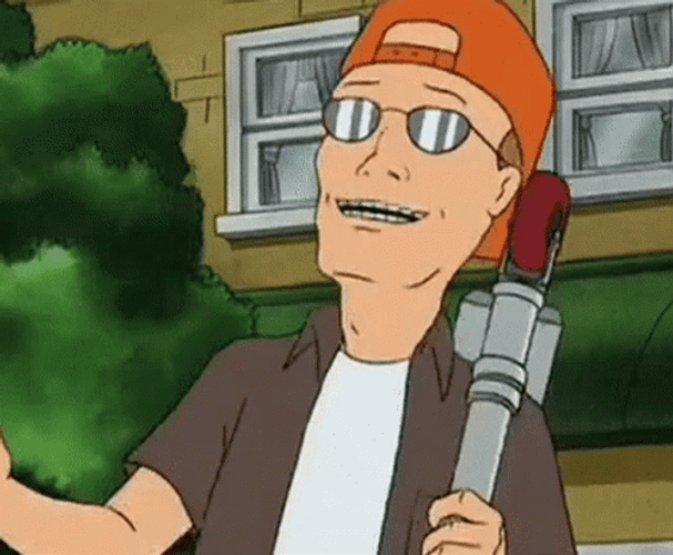 King Of The Hill Happy Dale GIF