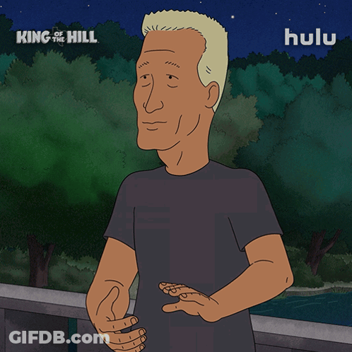 King Of The Hill Poster Unity Man With Arms Crossed GIF