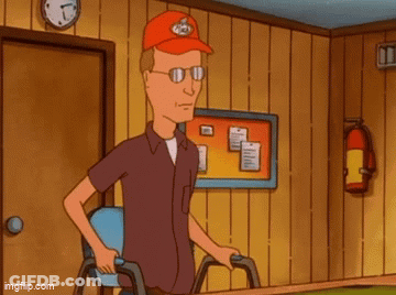 King Of The Hill Says You Don T Know Me In A Cartoon GIF