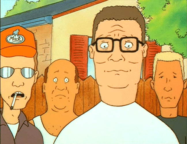 King Of The Hill Shocked Hank GIF