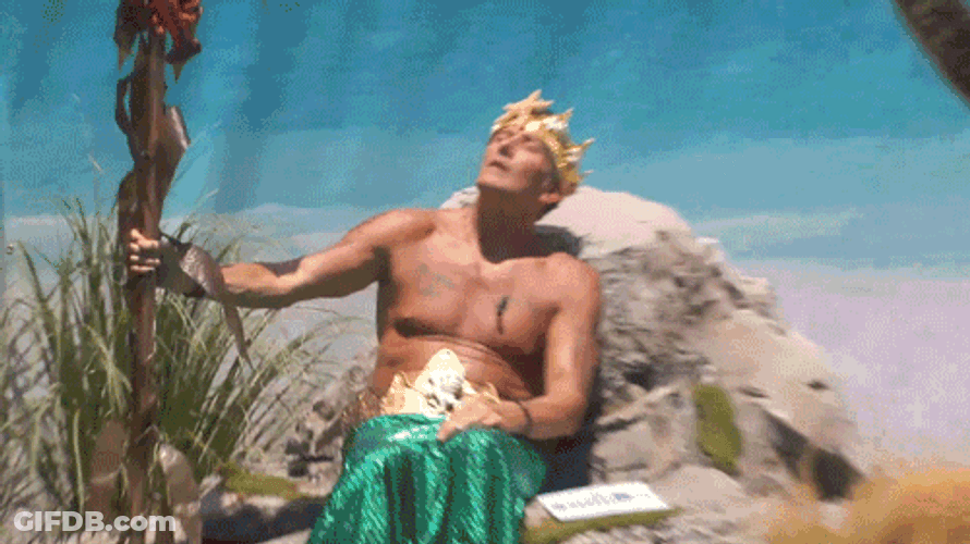 King Relaxing In Summer GIF