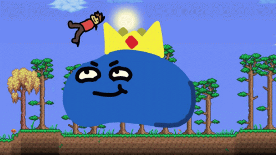King Slime Terraria GIF