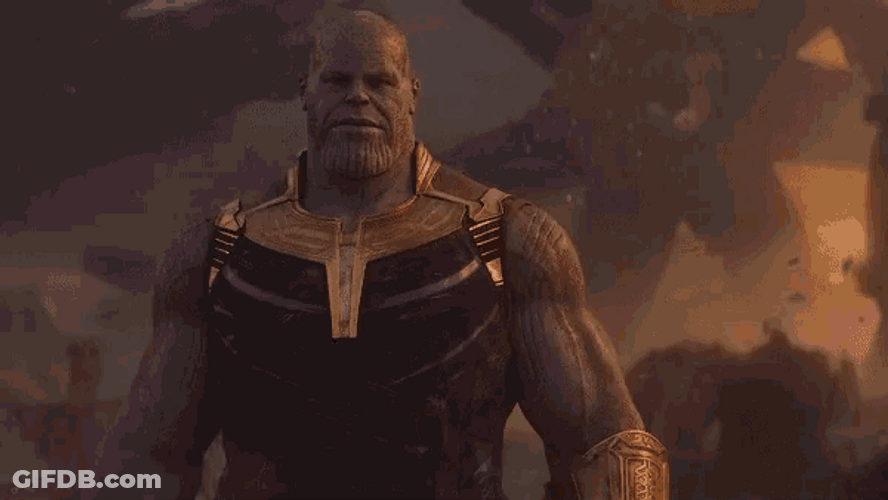 King Thanos Avengers GIF