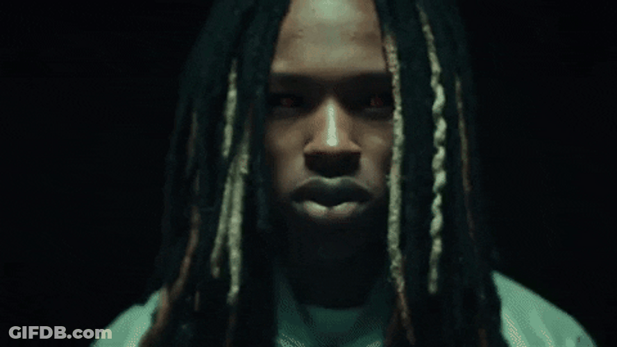 King Von Dark Room GIF