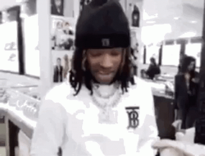 King Von Jewelry Store Trip GIF