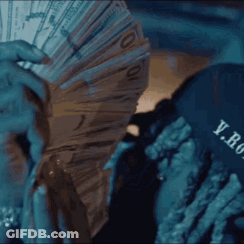 King Von Money Fan GIF