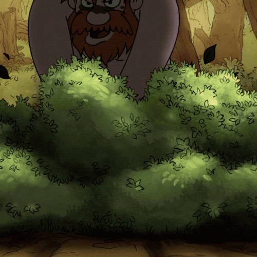 King Zog With Axe Chop On GIF