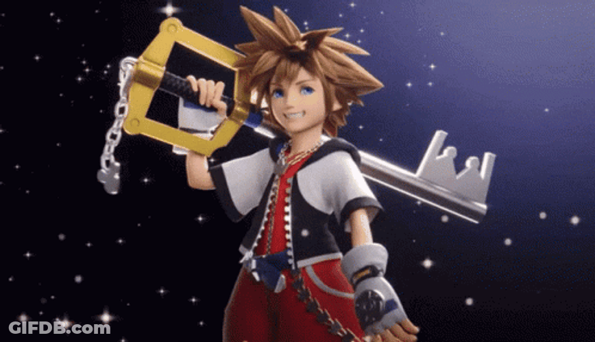 Kingdom Hearts Sora Is Finally Here GIF