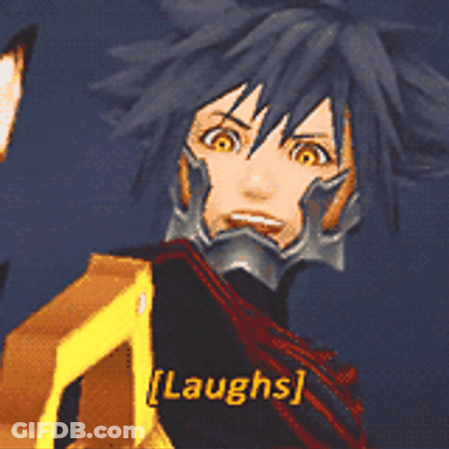 Kingdom Hearts Ventus Laughing GIF