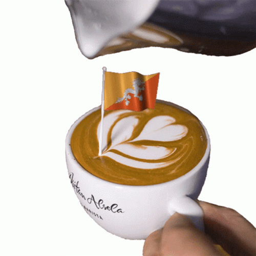 Kingdom Of Bhutan Coffee Time GIF
