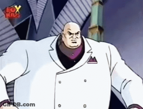 Kingpin From Spider-Man Standing GIF