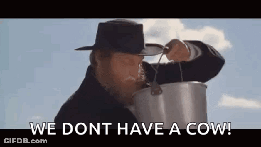 Kingpin We Don't Have A Cow GIF