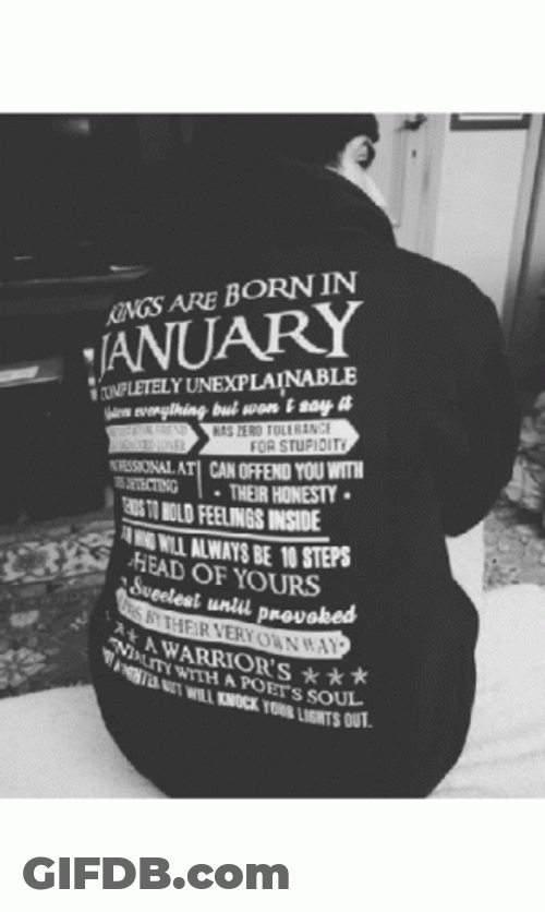 Kings Are Born In January GIF