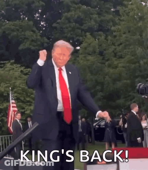 Kings Back Trump Dance GIF