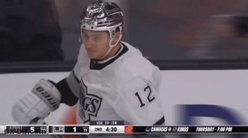 Kings Hockey Players Celebrate Goal GIF