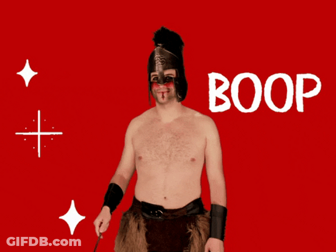 Kinky Guy Giving Whip Boop GIF