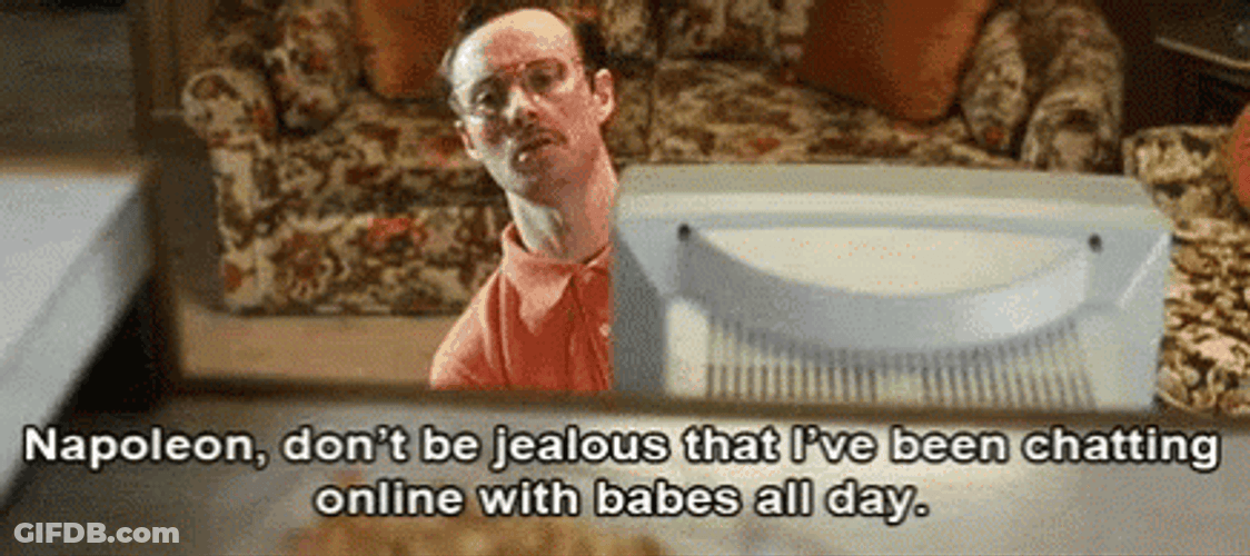Kip Napoleon Dynamite Dont Be Jealous Advice GIF
