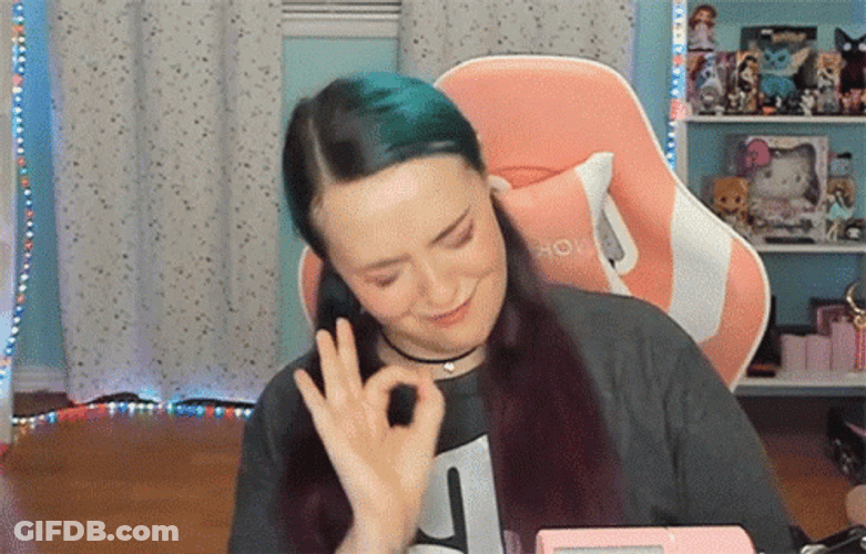 Kirakira Krystal Doing Chef's Kiss GIF
