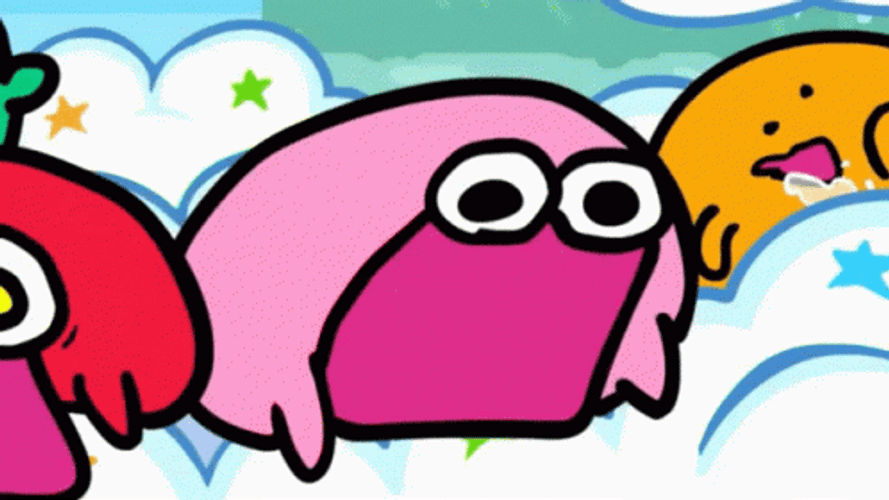 Kirbo Protagonist Shocked Open Mouth Reaction GIF