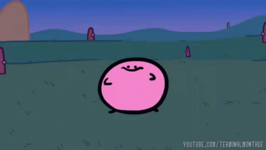 Kirbo Terminal Montage Gaping Mouth GIF