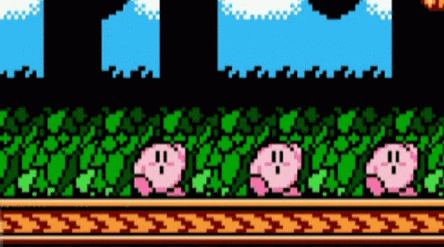 Kirby Dancing Adventure Game GIF