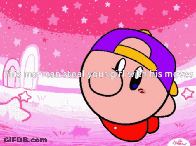 Kirby Dancing Steal Yo Girl GIF