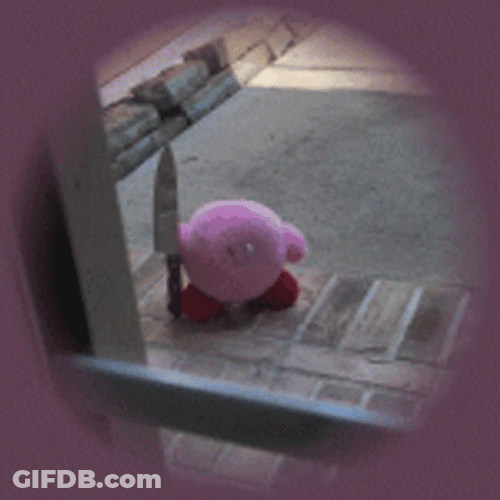 Kirby Eye Loop Meme GIF