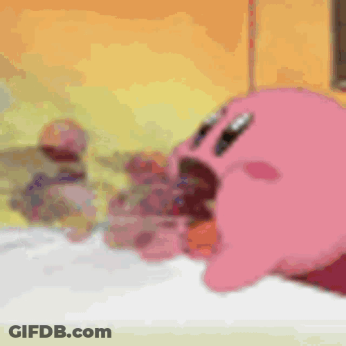 Kirby Food GIF