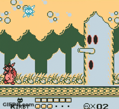 Kirby Game Screenshot Score 0X02 GIF
