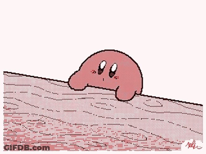 Kirby Magnetic Mouth GIF