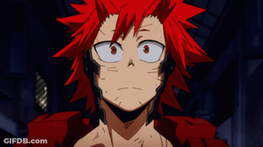 Kirishima After Fight Smile GIF
