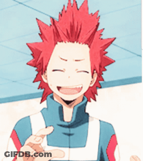 Kirishima Calm Down GIF