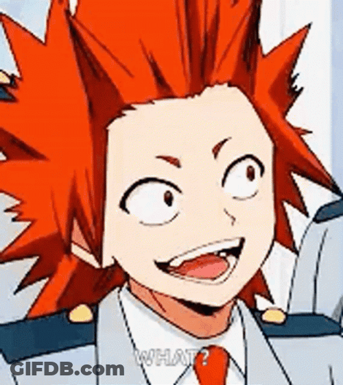 Kirishima Talking What GIF