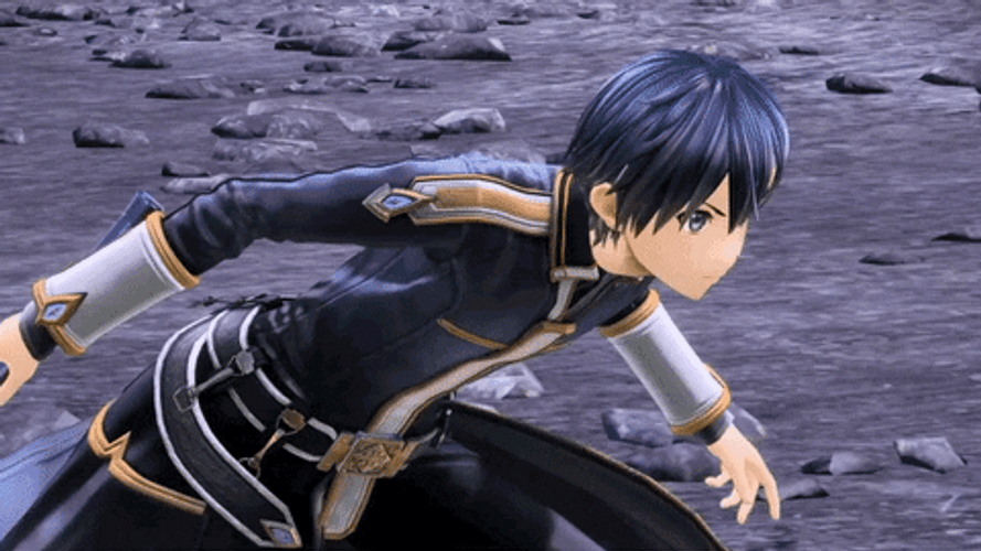 Kirito Running Animation GIF
