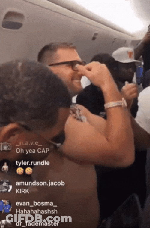 Kirk Cousins Celebrate Live GIF