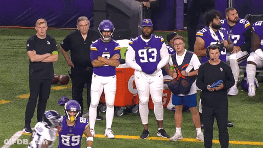Kirk Cousins Hand Fist Celebration GIF