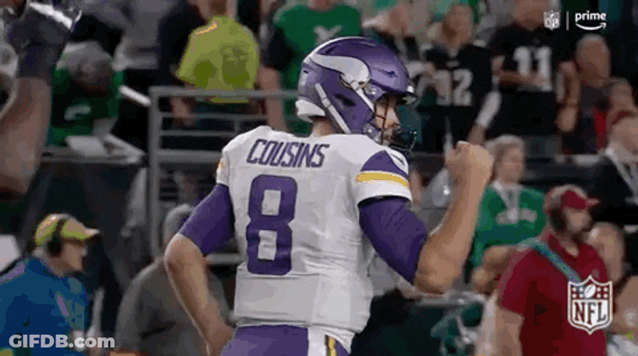 Kirk Cousins Hand Fist GIF