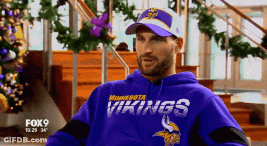 Kirk Cousins Minnesota Vikings Football Player GIF