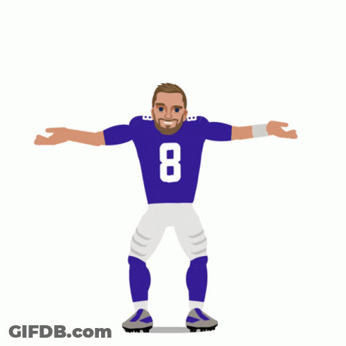 Kirk Cousins Sport Mania Sticker GIF