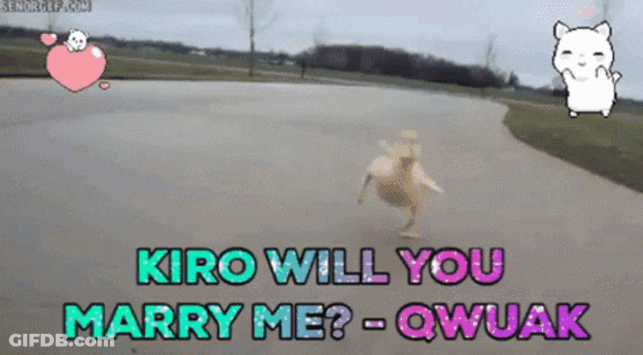 Kiro Will You Marry Me GIF