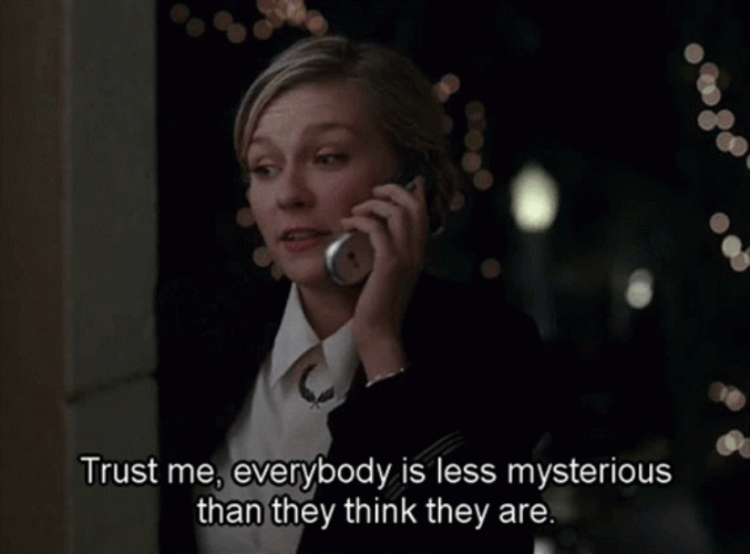 Kirsten Dunst Mysterious GIF