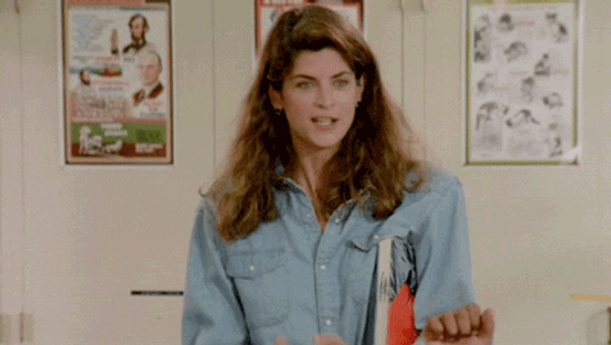 Kirstie Alley Annoying Yeah Ok Speech GIF