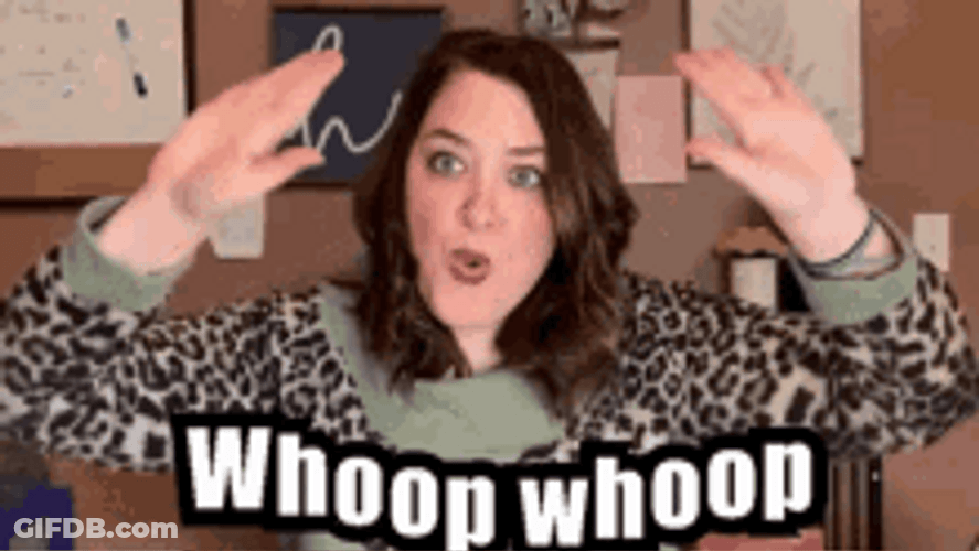 Kirstie Whoop Whoop Raise The Roof Dance GIF
