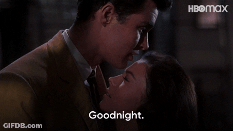 Kiss Goodnight Buenas Noches GIF