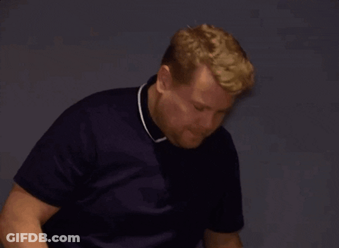 Kiss Goodnight James Corden GIF