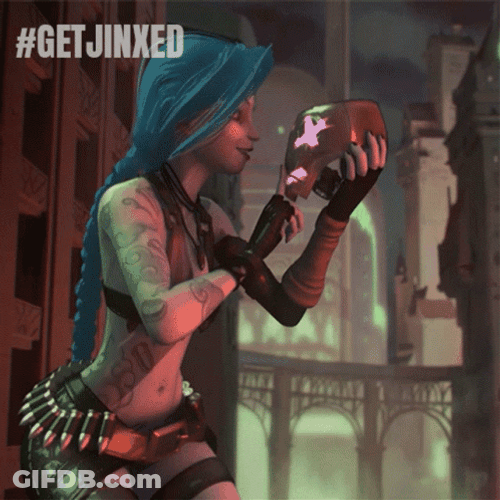 Kiss Jinx Arcane GIF