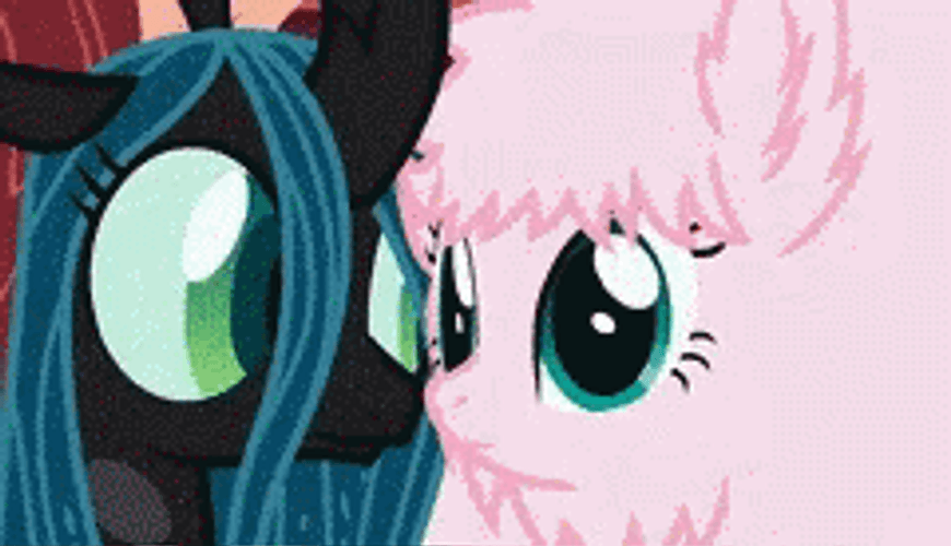 Kiss Pink Fluffy Unicorns Dancing On Rainbows GIF