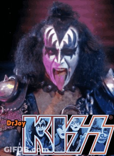 Kiss Poster Man Tongue Out GIF