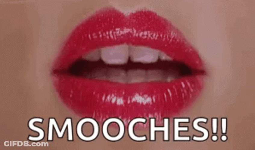Kissable Lips Smooches GIF